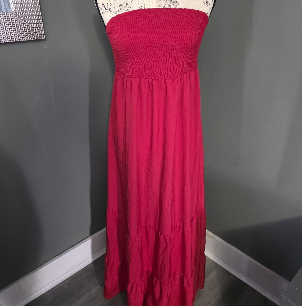 Red Maxi Dress